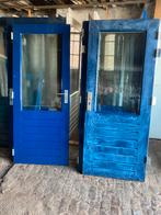 hardhouten buitendeur 83  -  88  en 93, Ophalen, Gebruikt, 80 tot 100 cm, 200 tot 215 cm