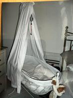 Antieke draadwieg met bekleding en matrasje, Kinderen en Baby's, Babywiegjes en Ledikanten, Ophalen, Gebruikt, Wieg