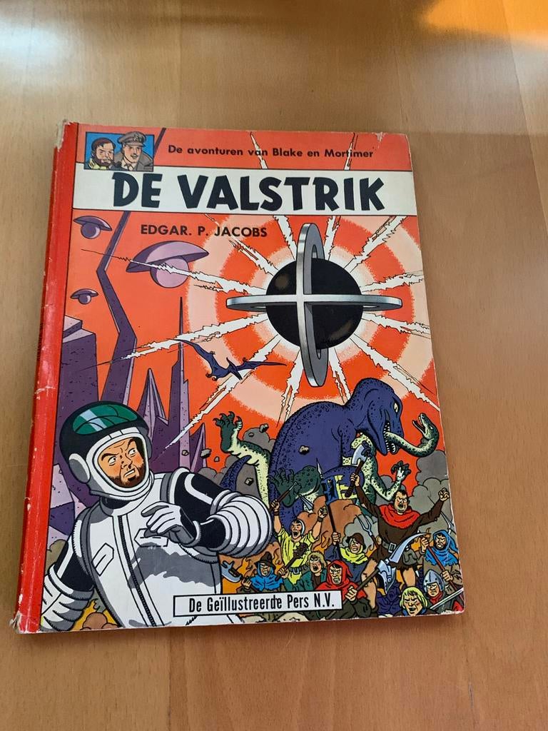 De Valstrik - Blake en Mortimer 1962, Eén stripboek, Ophalen of Verzenden, Gelezen