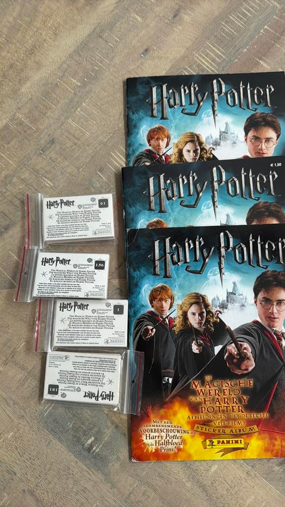 Panini harry potter de magische wereld leeg album+ compl sti, Ophalen of Verzenden, Zo goed als nieuw, Meerdere stickers