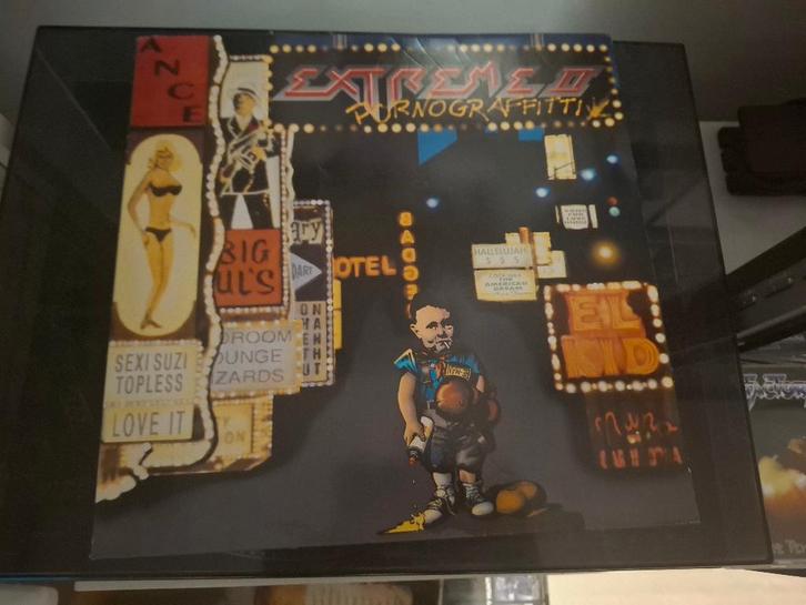 LP Extreme – II Pornograffitti (A Funked Up Fairy Tale), Cd's en Dvd's, Vinyl | Hardrock en Metal, Zo goed als nieuw, Ophalen of Verzenden