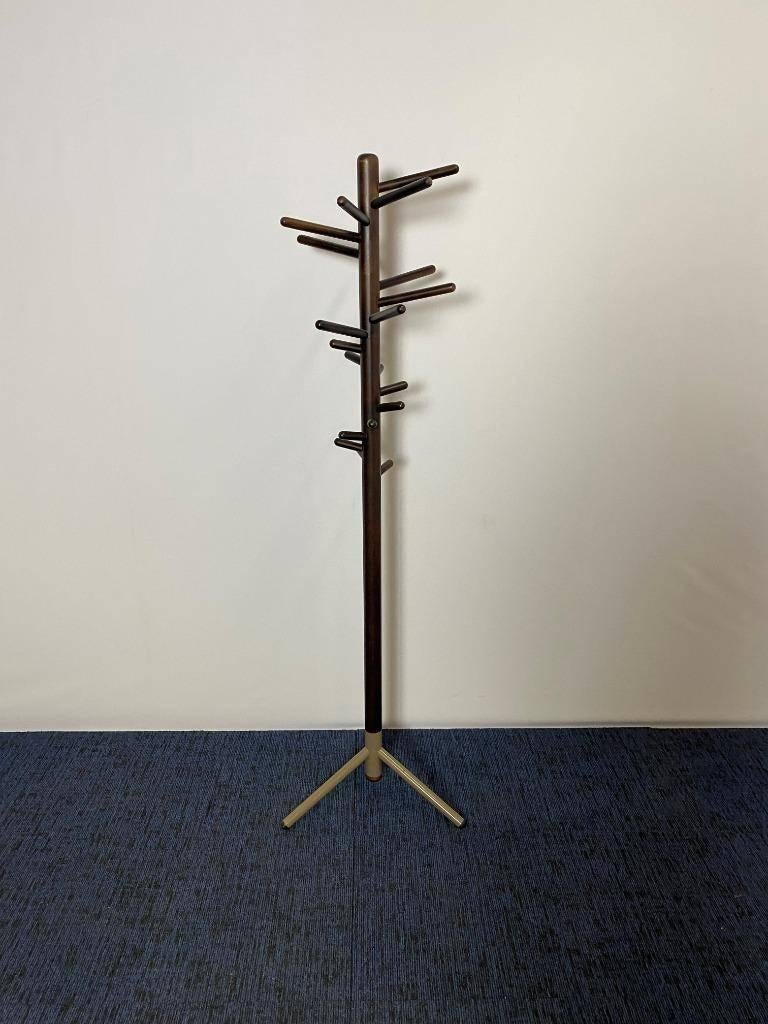 4 x Staande kapstok Artek Clothes Tree 160, bruin/grijs, Huis en Inrichting, Ophalen, Gebruikt, Staande kapstok, 150 tot 200 cm