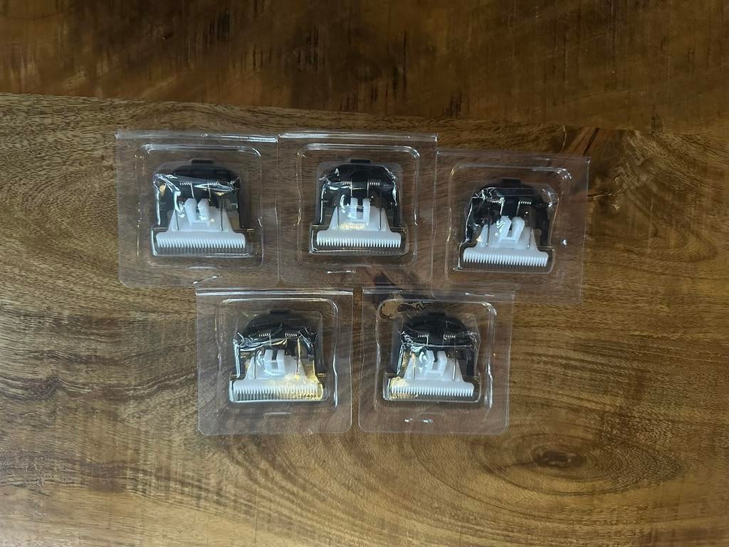 5 nieuwe scheerkopjes, Ophalen of Verzenden, Zo goed als nieuw