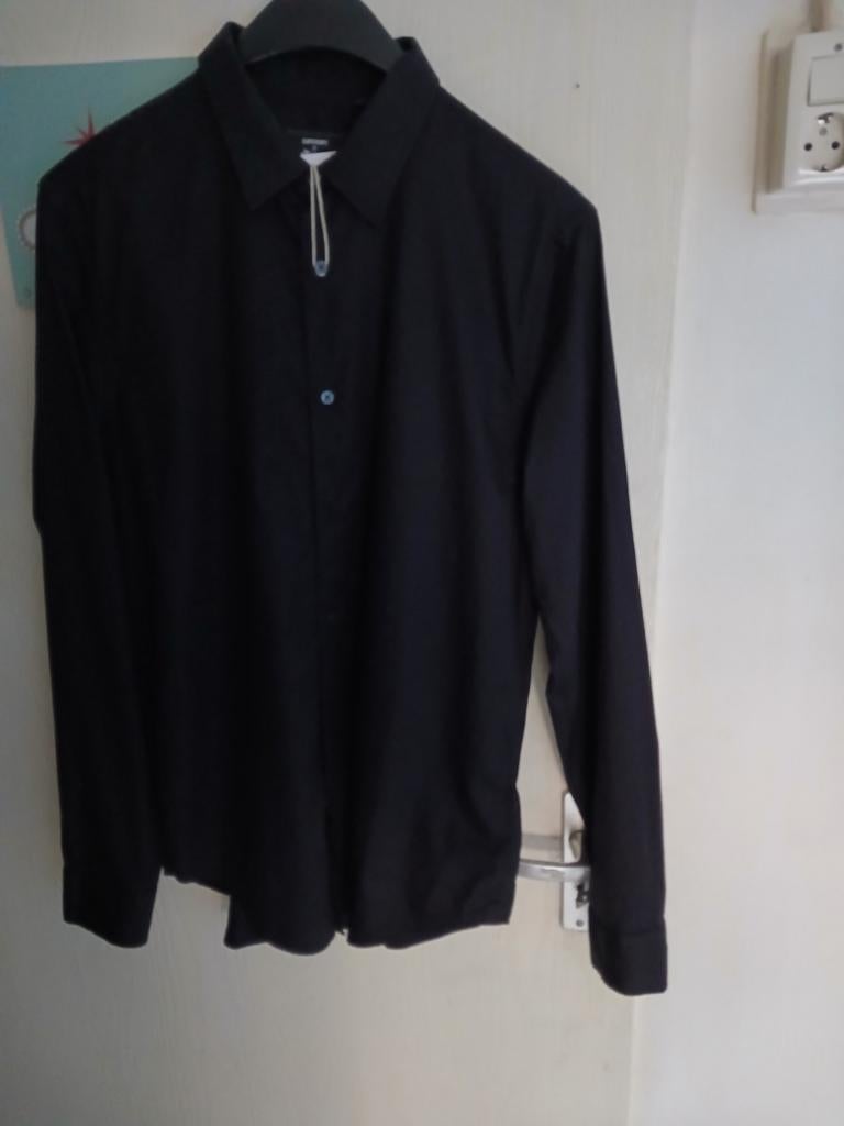 Superdry maat L blouse zwart, Kleding | Heren, Zwart, Nieuw, Ophalen of Verzenden, Halswijdte 41/42 (L)