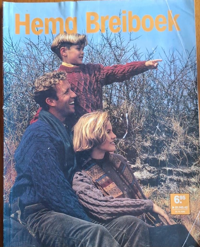Hema breiboek, Verzenden, Zo goed als nieuw, Breien of Haken, Patroon of Boek
