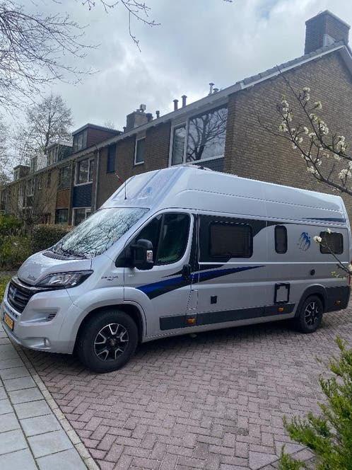 Ruime Knaus Camperbus Freeway630, Automaat, Luifel, Ringverwarming, Fiat
