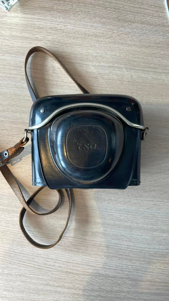 Vintage analoge camera+Domiplan 50mm lens+originele case, Ophalen, Zo goed als nieuw, Spiegelreflex, Overige Merken