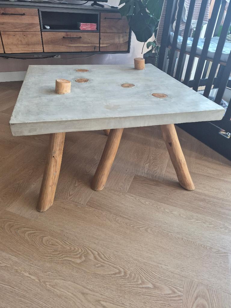 Te koop: salontafel, Huis en Inrichting, Ophalen, Overige materialen, Gebruikt, 50 tot 100 cm