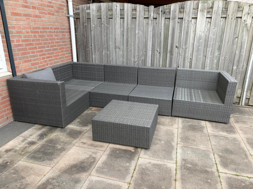 Le sud loungeset, Tuin en Terras, Tuinsets en Loungesets, Ophalen, Zo goed als nieuw, Wicker