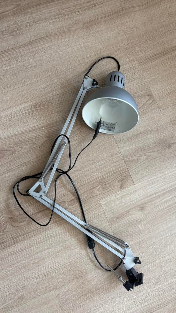 IKEA Bureaulamp, Ophalen of Verzenden, Zo goed als nieuw, Metaal of Aluminium