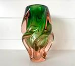 Vintage Josef Hospodka Gedraaide vaas van Murano-glas, Ophalen of Verzenden