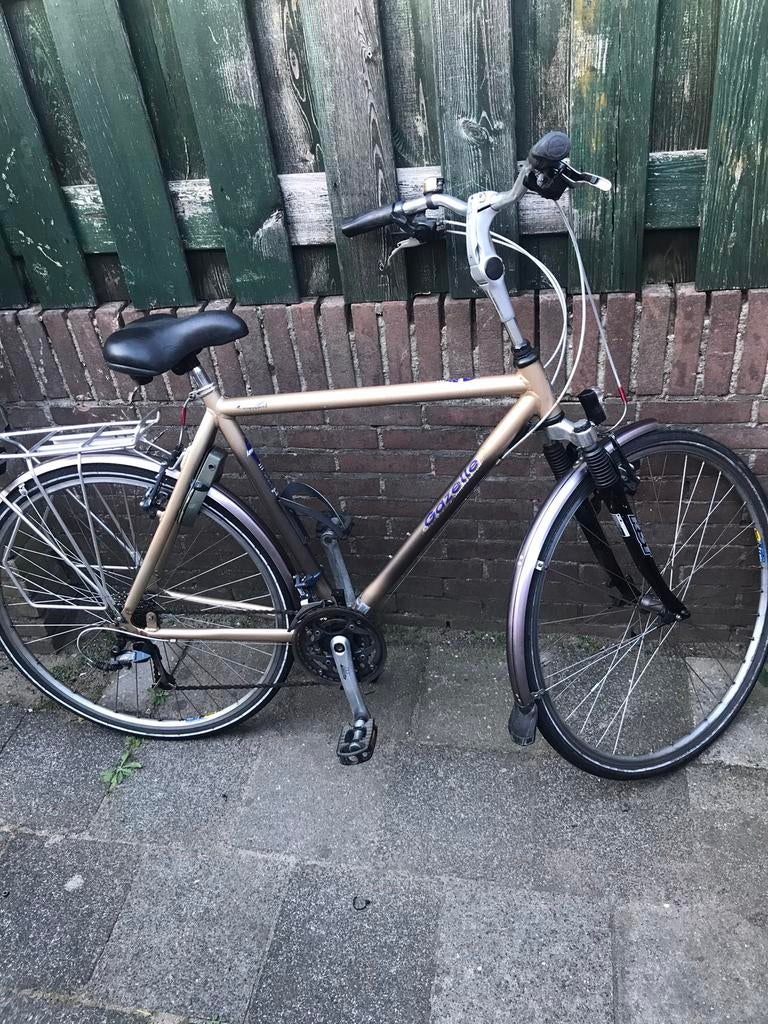Gazelle Lausanne  (hybride lite ) heren fiets, Ophalen, Gebruikt, Velgrem, Versnellingen
