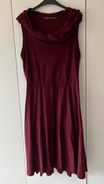 Prachtige wijnrode jurk Cora Kemperman, maat XL, Ophalen of Verzenden, Zo goed als nieuw, Maat 46/48 (XL) of groter, Onder de knie