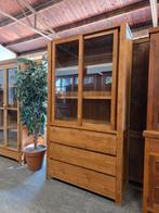 Prachtige ladekast  / buffetkast  / vitrinekast, Ophalen, 100 tot 150 cm, 200 cm of meer, Glas