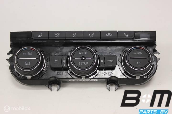Clima unit VW Golf 7 GTD kachel bediening 5G0907044S, Auto-onderdelen, Airco en Verwarming, Gebruikt