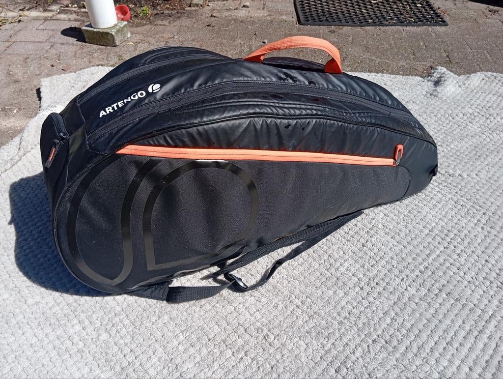 Artengo Tennistas voor 6 rackets - Veelzijdig en Ruim, Ophalen of Verzenden, Gebruikt, Tas, Overige merken