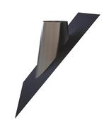 Dakdoorvoer houtkachel met loodvervanger (nieuw), Ophalen, Vrijstaand, Hout, Nieuw