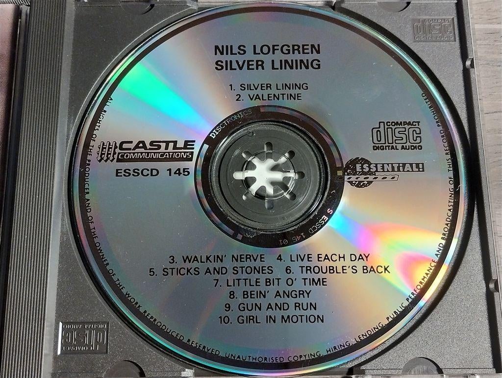 Nils Lofgren - Silver Lining, Ophalen of Verzenden, Zo goed als nieuw