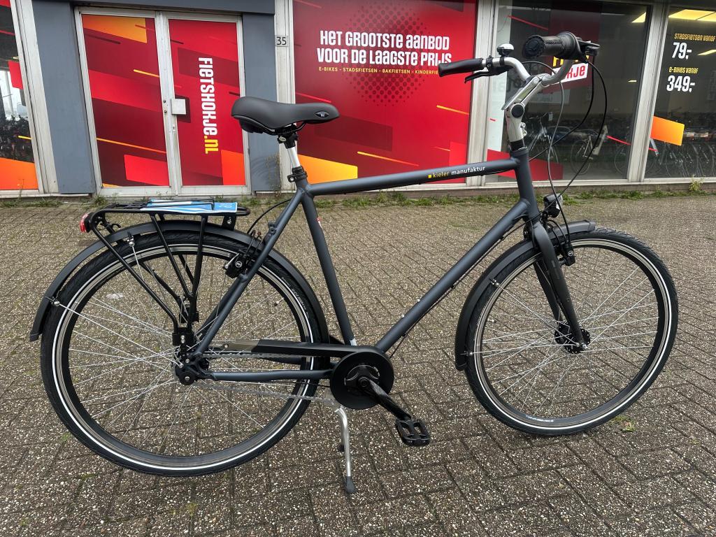 Fietshokje Beverwijk: Kieler herenfiets H60 N7 NIEUW, Fietsen en Brommers, Fietsen | Heren | Herenfietsen, Versnellingen, Niet ingevuld