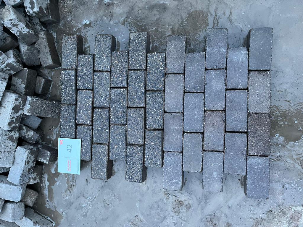 gebruikte betonklinkers bkk heide paars, Tuin en Terras, Tegels en Klinkers, Ophalen of Verzenden, Gebruikt, Beton, Klinkers