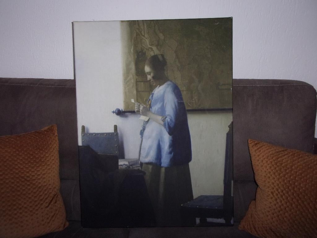 Mooie Canvas, Ophalen, Zo goed als nieuw, Schilderij, 75 cm of meer