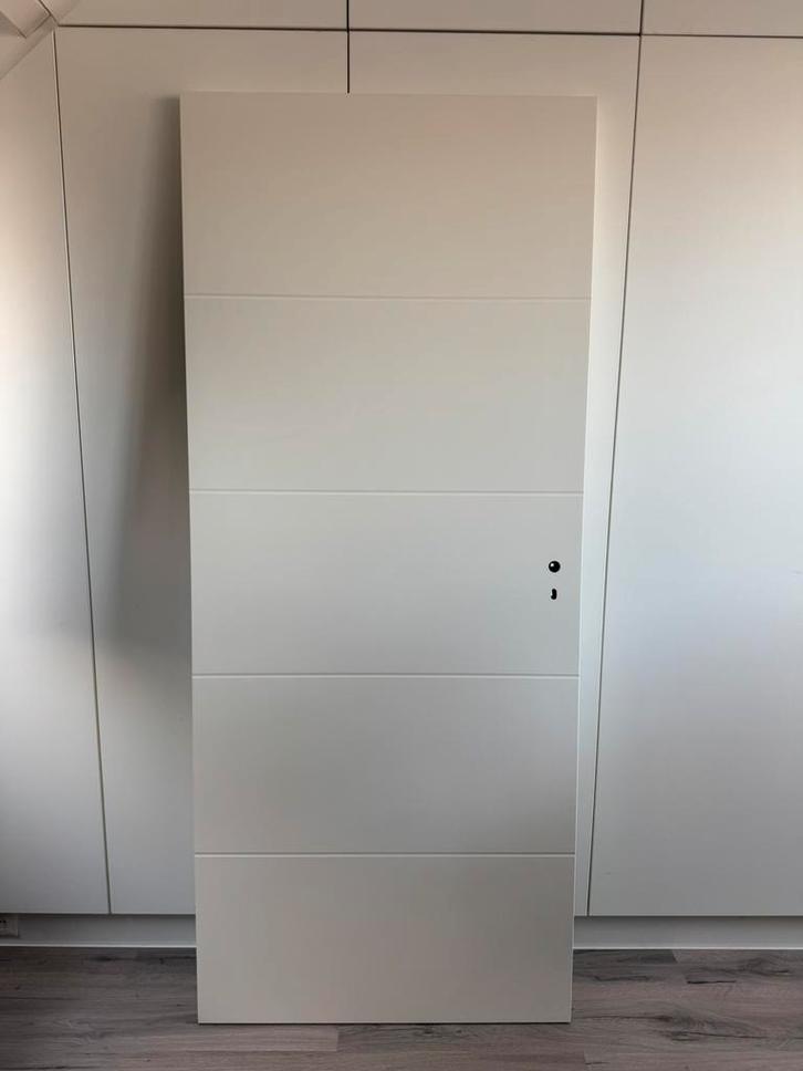 Opdekdeur/binnendeur Arne&Bodil ABD108, Doe-het-zelf en Verbouw, Deuren en Horren, Nieuw, Binnendeur, 200 tot 215 cm, Hout, Ophalen