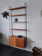 Nisse String wandmeubel, retro jaren 60 kast, Ophalen, Gebruikt, Met deur(en), 200 cm of meer