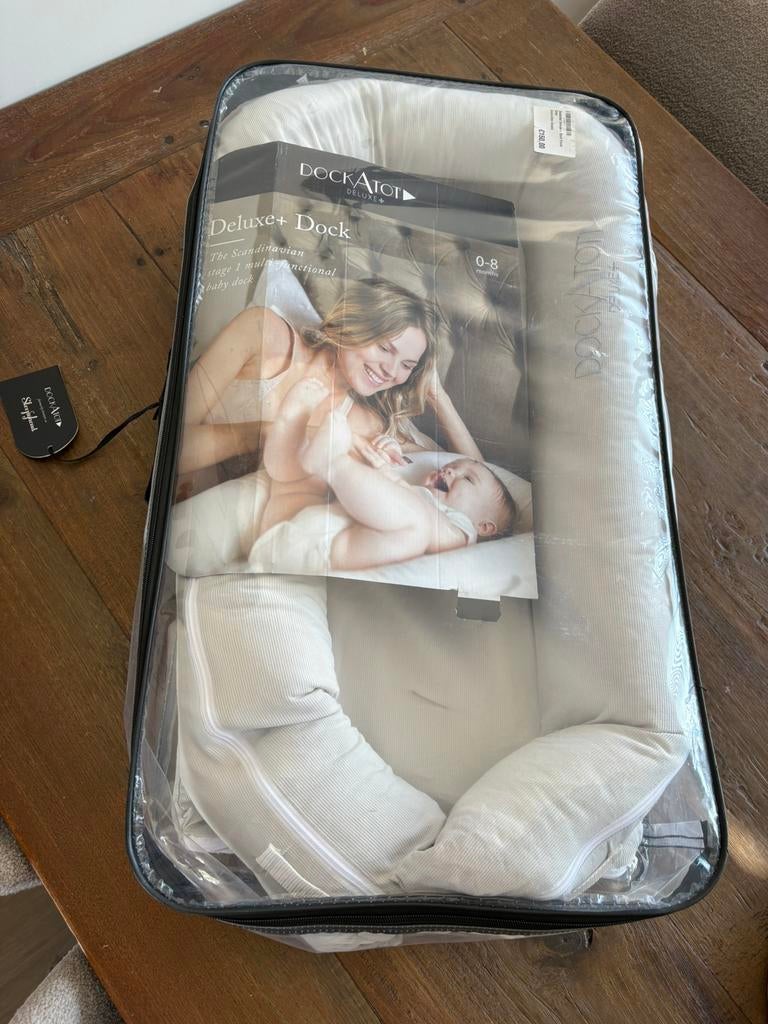 Dockatot babynestje grijs beige, Kinderen en Baby's, Babywiegjes en Ledikanten, Ophalen, Zo goed als nieuw, Overige typen