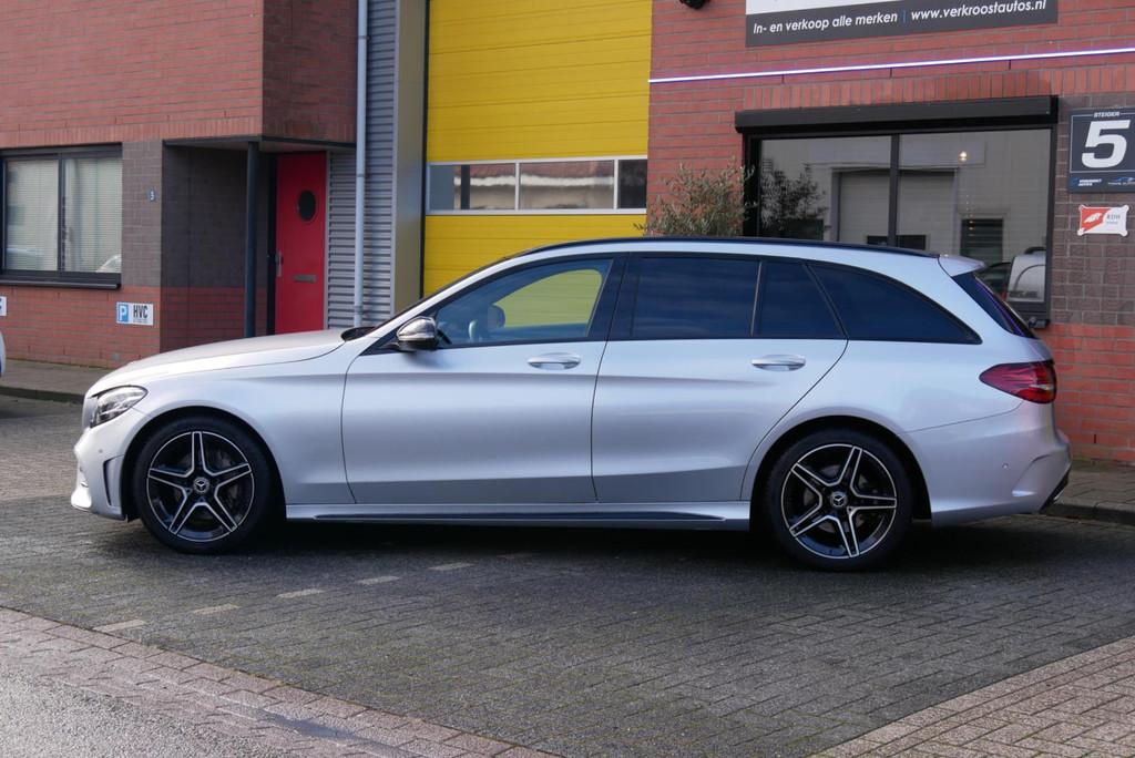 Mercedes-Benz C-klasse Estate 200 Business Solution AMG. cam, Automaat, 4 cilinders, Adaptive Cruise Control, 1465 kg