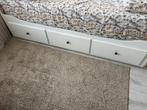 Ikea uitschuifbare bed 2 persoons, Ophalen, 90 cm, Eenpersoons, Wit