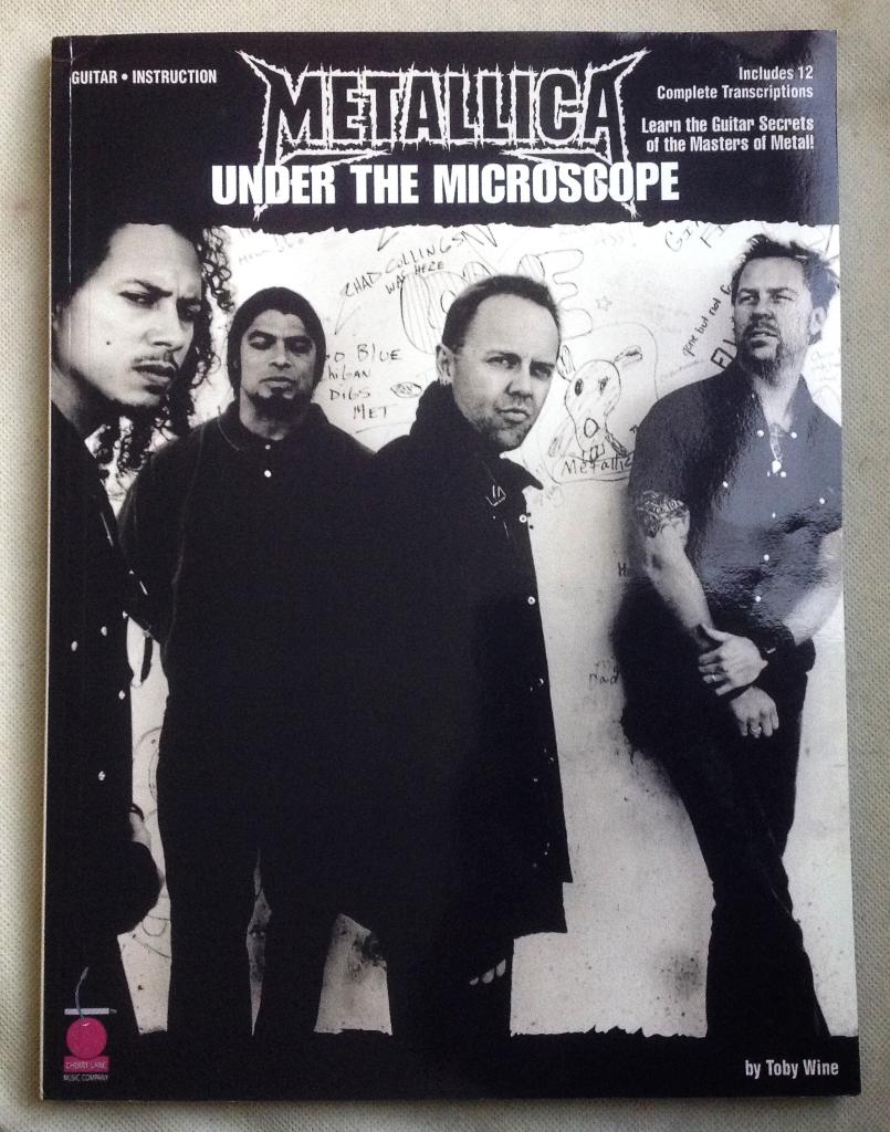Metallica Under The Microscope, Muziek en Instrumenten, Bladmuziek, Verzenden, Artiest of Componist, Rock en Metal, Gitaar