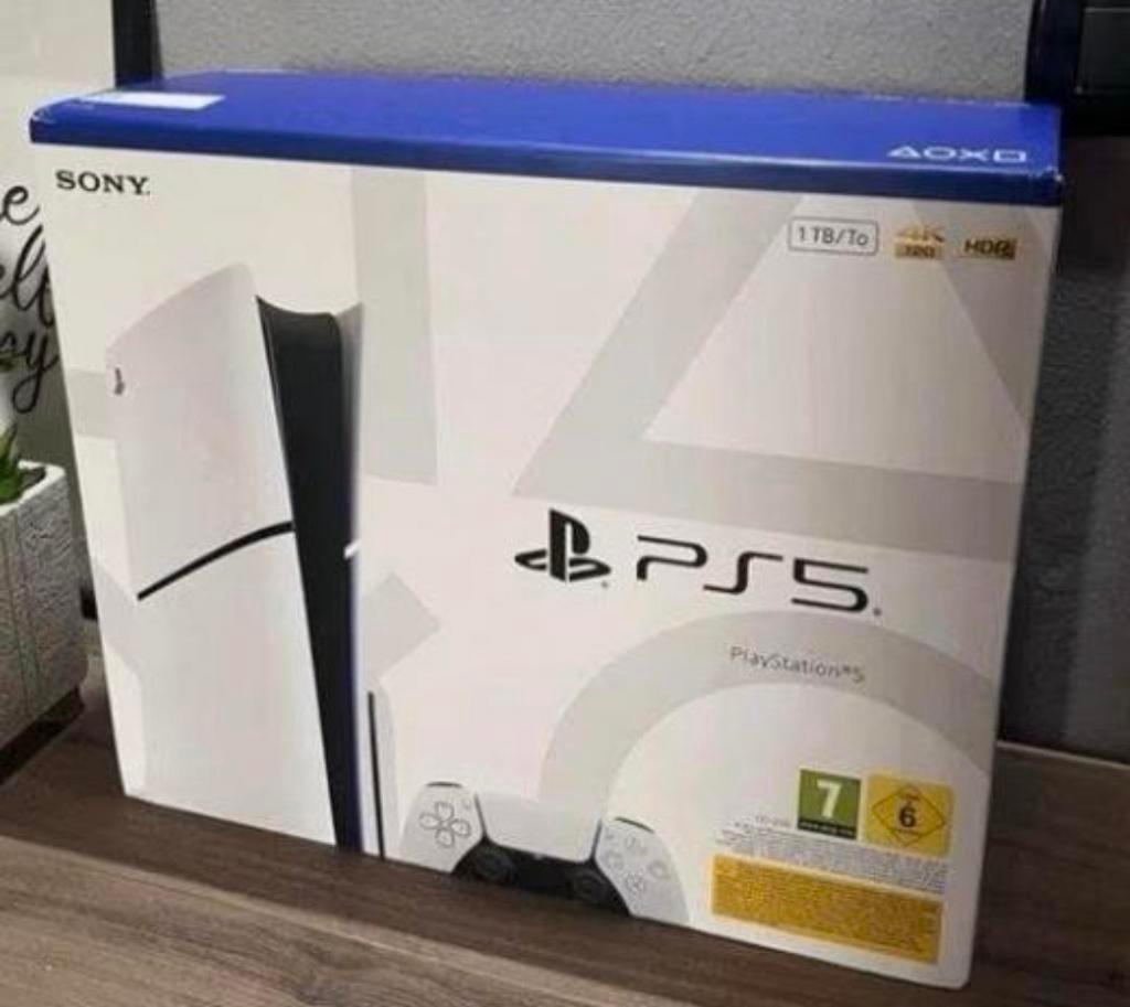 PS5 disk edition 1tb hard drive nieuw in doos, Spelcomputers en Games, Spelcomputers | Sony PlayStation 5, Ophalen of Verzenden