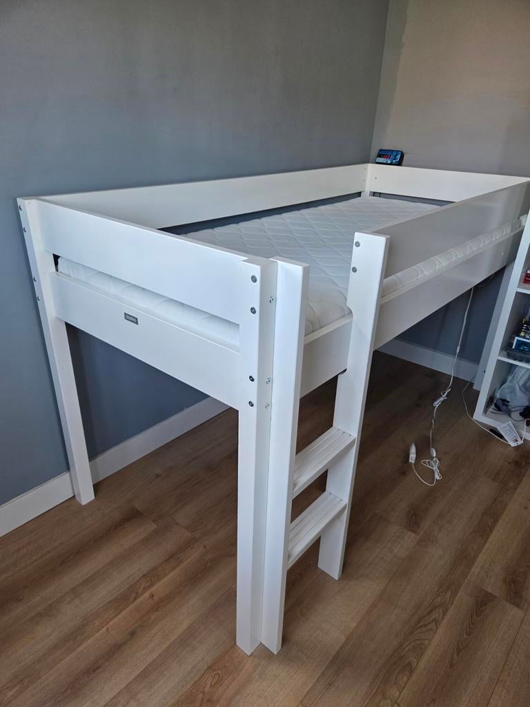 Bopita hoogslaper bed met lattenbodem, Ophalen, Gebruikt, Hoogslaper