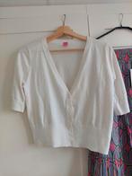 Mooi vestje Kyra en co maat M, Ophalen of Verzenden, Gedragen, Maat 38/40 (M), Wit