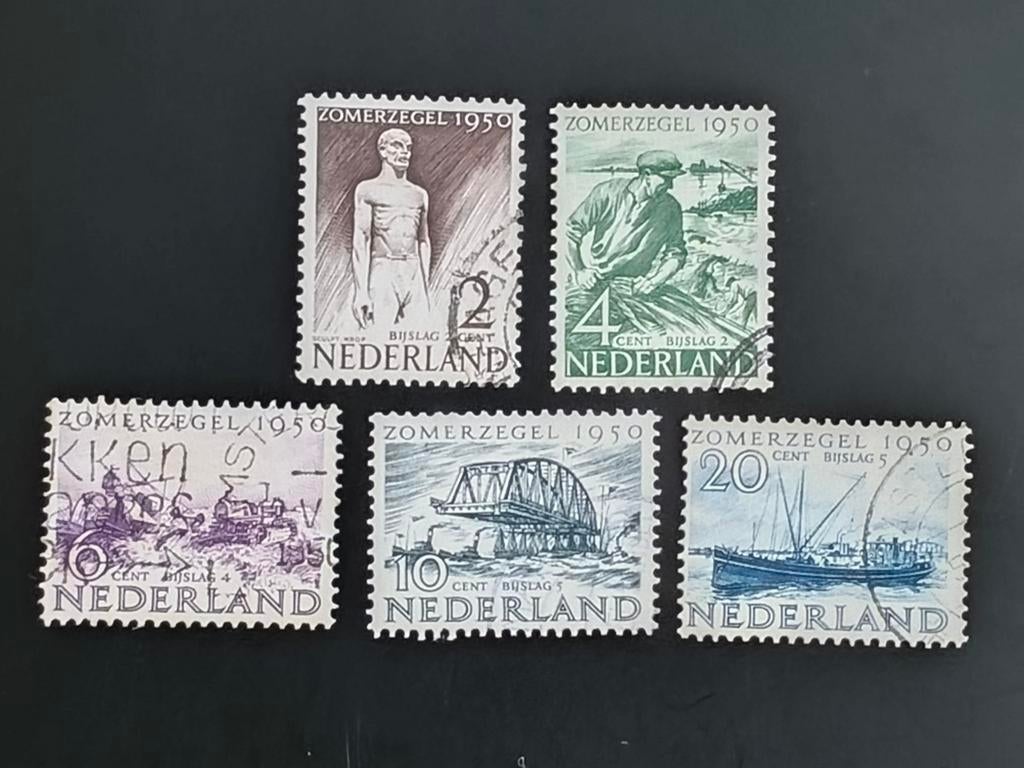Zomerzegels 1950, Postzegels en Munten, Ophalen of Verzenden