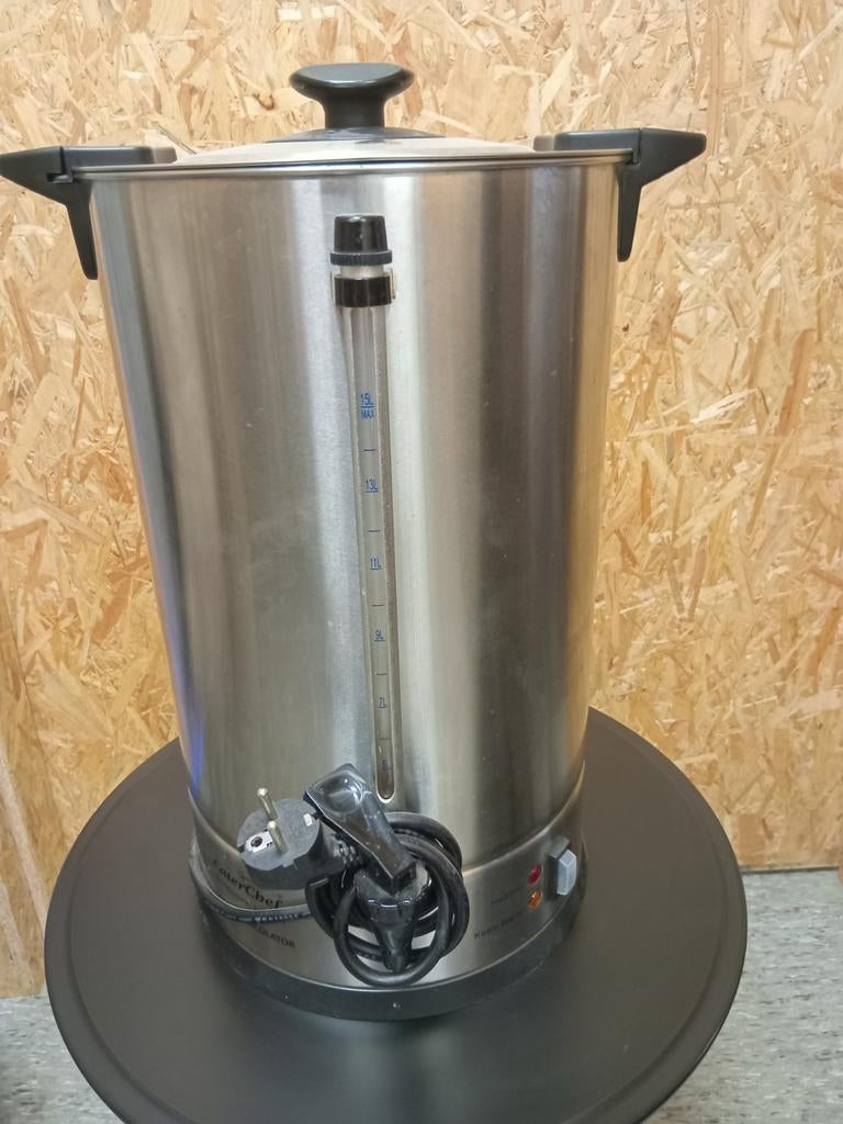 CaterChef Koffie percolator, Witgoed en Apparatuur, Koffiezetapparaten, 10 kopjes of meer, Koffiemachine, Gemalen koffie, Ophalen of Verzenden
