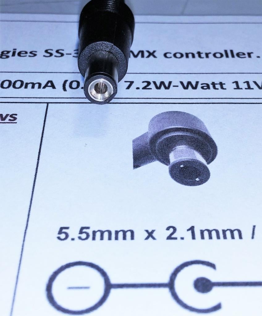 SS310 CN 3522 AC AC adapter 12V 0.6A 7.2W Wisselspanning out, Ophalen of Verzenden, Zo goed als nieuw