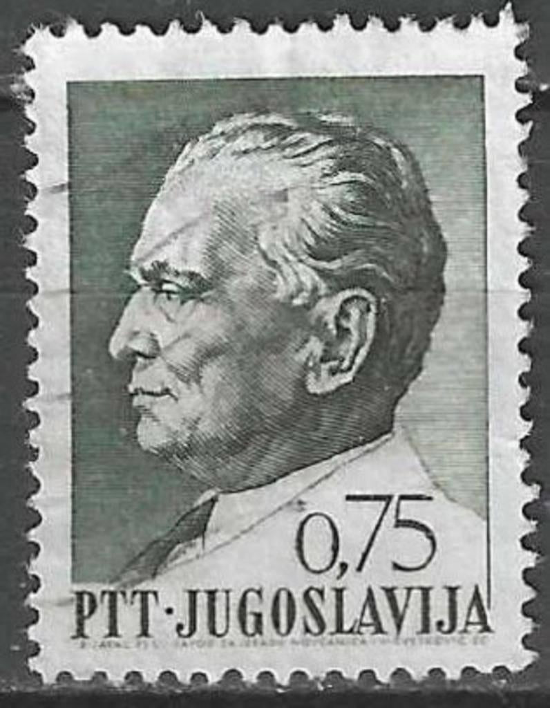 Joegoslavie 1968 - Yvert 1156 - Maarschalk Tito (ST), Postzegels en Munten, Verzenden, Joegoslavië, Gestempeld