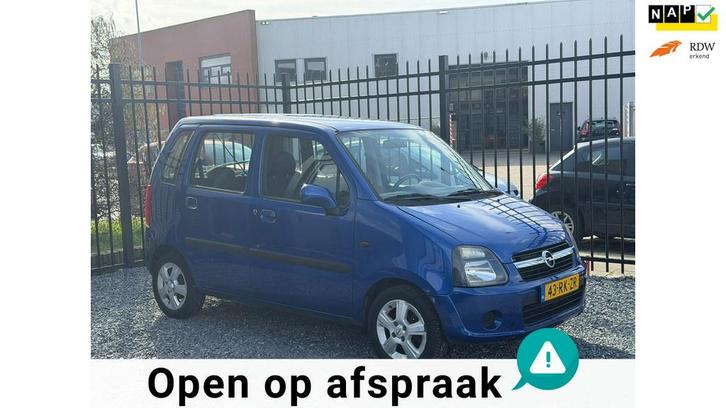 Opel Agila 1.2-16V Maxx APK!LEUKE AUTO!KOOPJE!, Auto's, Opel, Bedrijf, Te koop, Agila, ABS, Airbags, Elektrische buitenspiegels