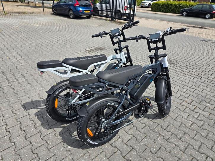 Fatbike OUXI V20 Pro 5 Kleuren Achterzitje Alarm NFC tracker, Fietsen en Brommers, Elektrische fietsen, Nieuw, Overige merken