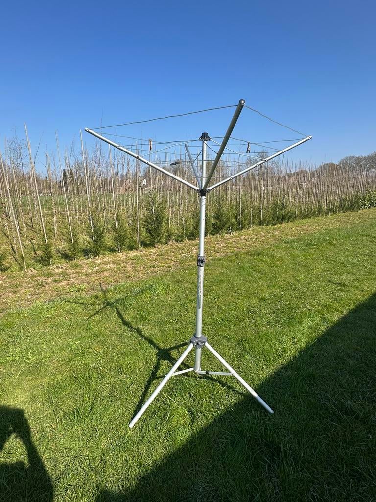 Compacte opvouwbare droogmolen met voet, Tuin en Terras, Ophalen, Gebruikt, Droogmolen