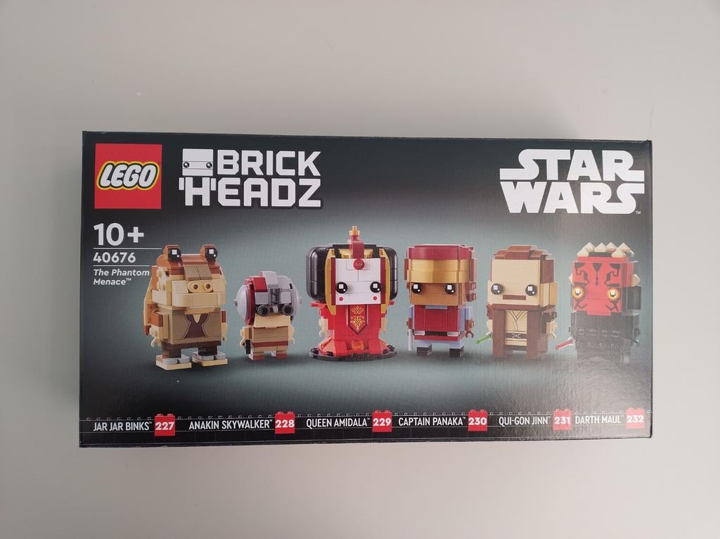 LEGO BrickHeadz Star Wars The Phantom Menace 40676 Nieuw, Star Wars, Lego, Nieuw, Ophalen of Verzenden