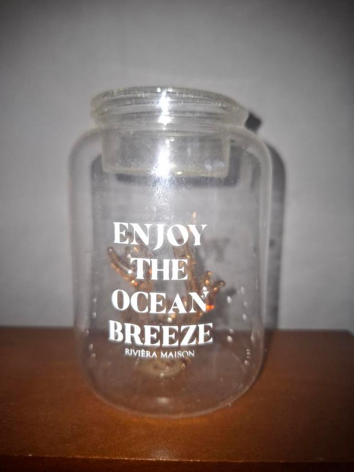 Glazen Votive, waxinelichthouder Fillable van Riviera Maison, Huis en Inrichting, Woonaccessoires | Kandelaars en Kaarsen, Zo goed als nieuw