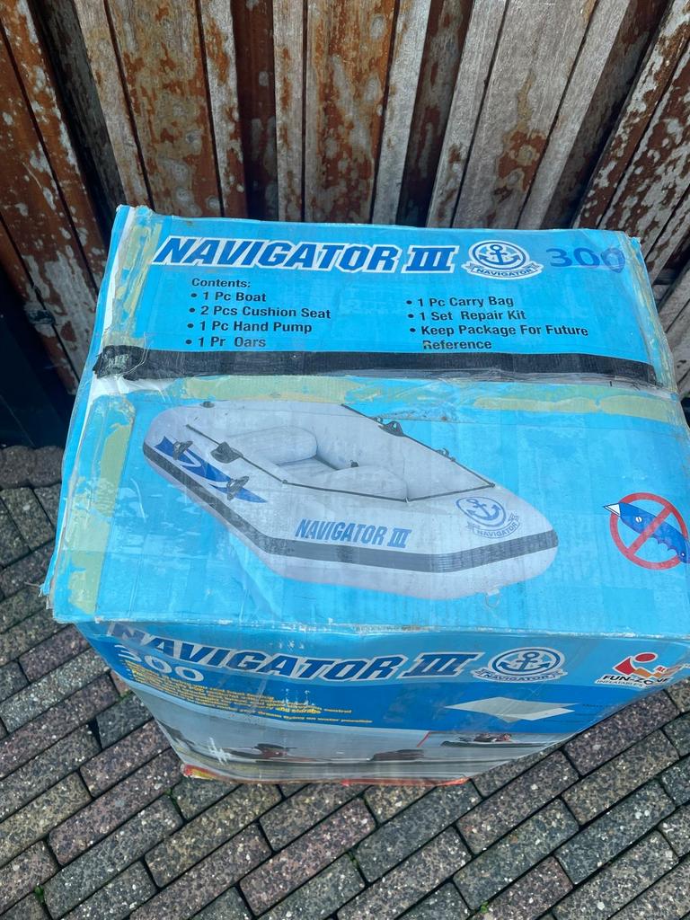 Opblaasbare boot Navigator III 300cm, Ophalen, Gebruikt