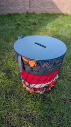 IKEA Kvistbro Opbergtafel/wasmand - Donkergrijs, Huis en Inrichting, Ophalen