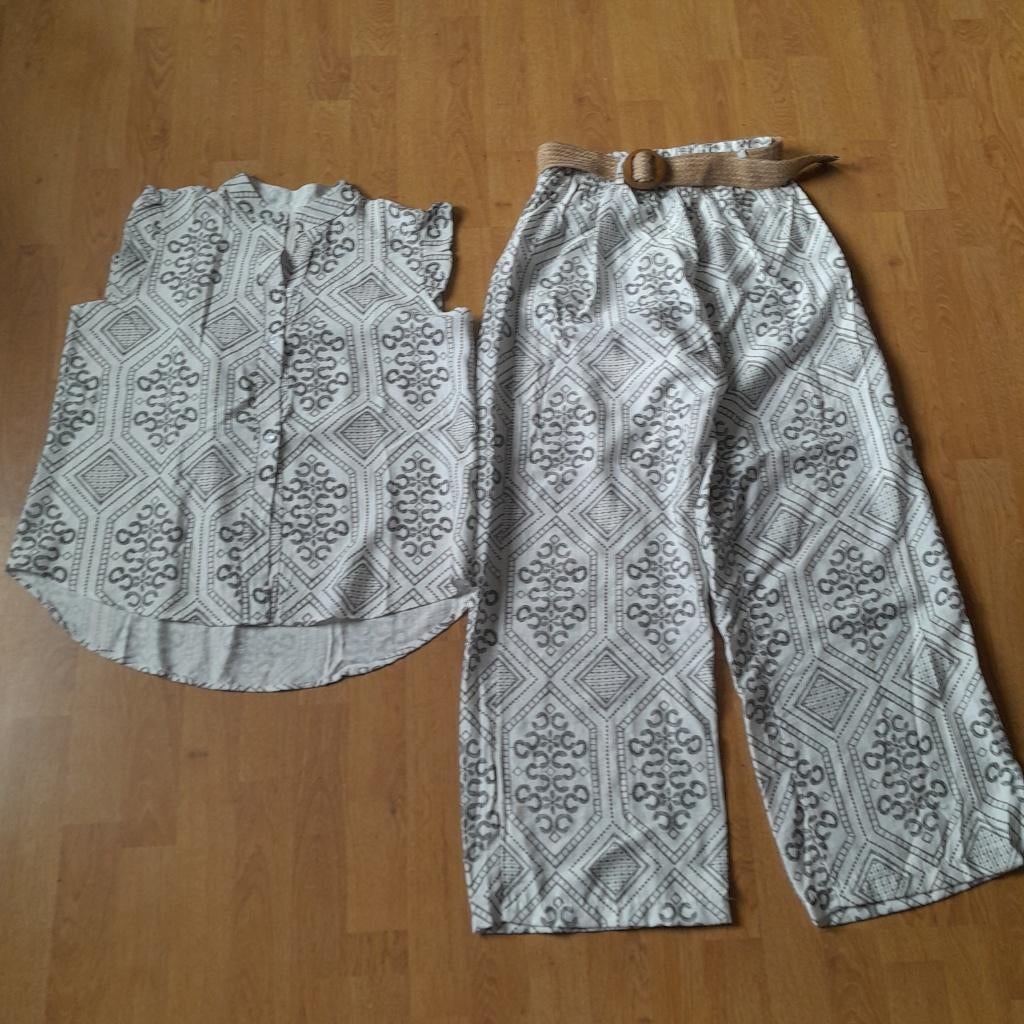 set broek en top zomer 12,50 per set maat M/L, Ophalen of Verzenden, Nieuw, Maat 38/40 (M)