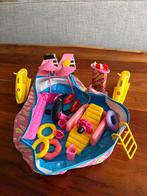 Barbie zwembad met toebehoren, Ophalen of Verzenden, Gebruikt