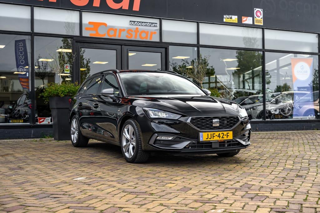 Seat Leon Sportstourer|Camera|Sfeer|Car-Play 1.5 eTSI FR Bus, Auto's, Seat, 1325 kg, Euro 6, 4 cilinders, 150 pk