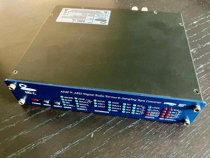 Mutec MC-4 adat/aes sample rate converter, Audio, Tv en Foto, Professionele Audio-, Tv- en Video-apparatuur, Zo goed als nieuw