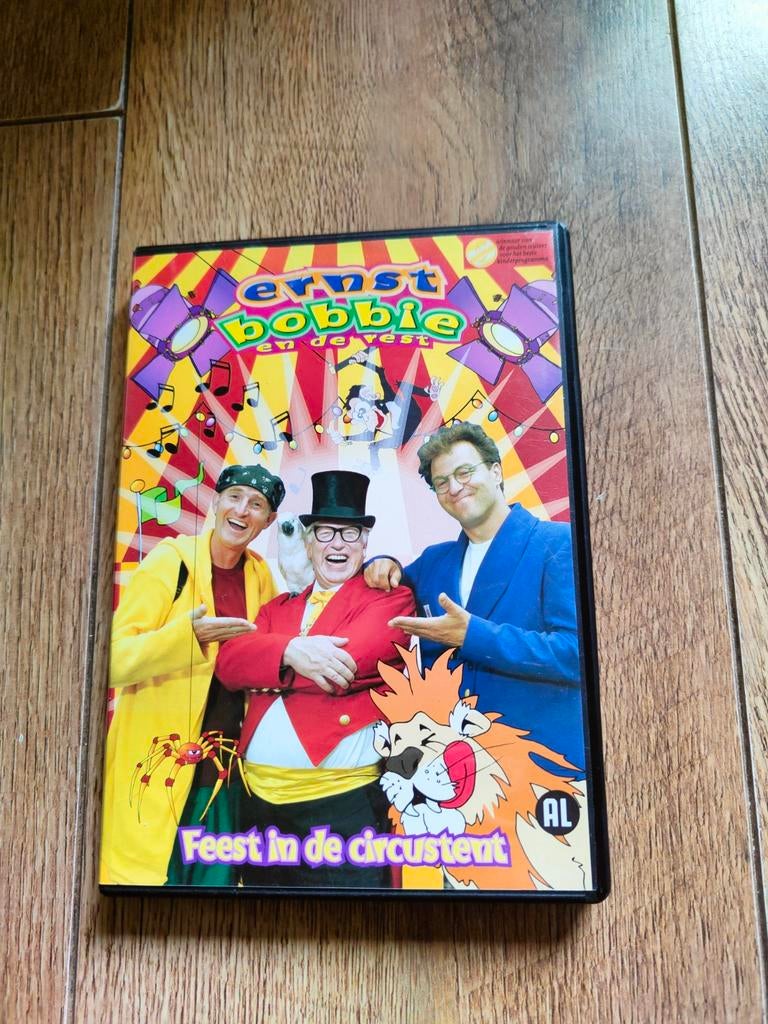 Dvd Ernst Bobbie en de Rest - Feest in de Circustent, Alle leeftijden, Ophalen of Verzenden, Zo goed als nieuw